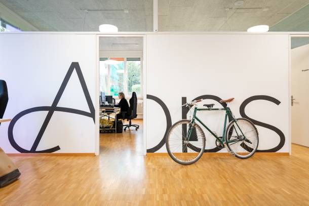 Bicycle in the Apps with love office