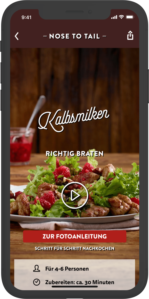 Fotoanleitung Kalbsmilken richtig braten