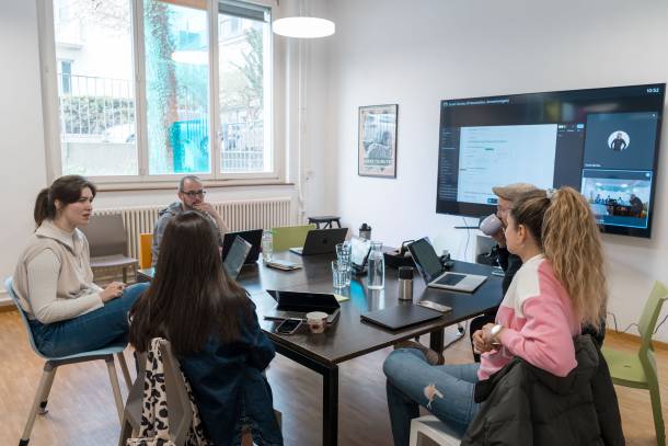 Workshop für das Projekt le petit calendrier