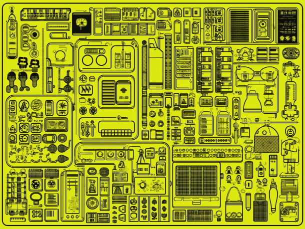 "Emptiness of complexity" by __ewert__ (AI generated)