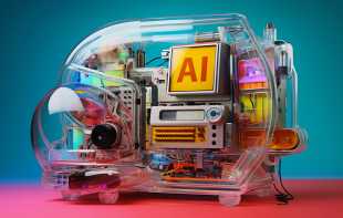 AI generated radio-like machine