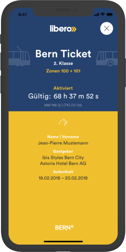 Bern Welcome libero ticket
