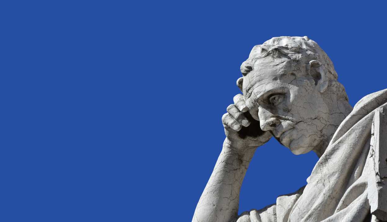 Statue pensante