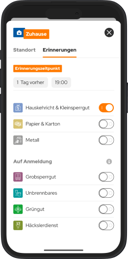 Notifications in the Dräggwägg app