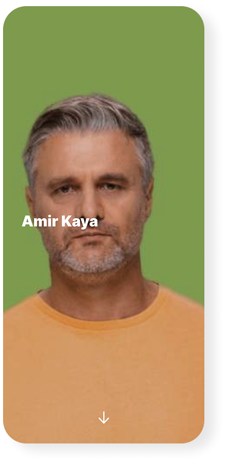 Geflüchtete erzählen: Amir Kaya