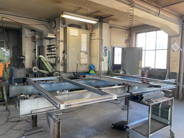 Aperçu de l'atelier d'une entreprise de construction métallique