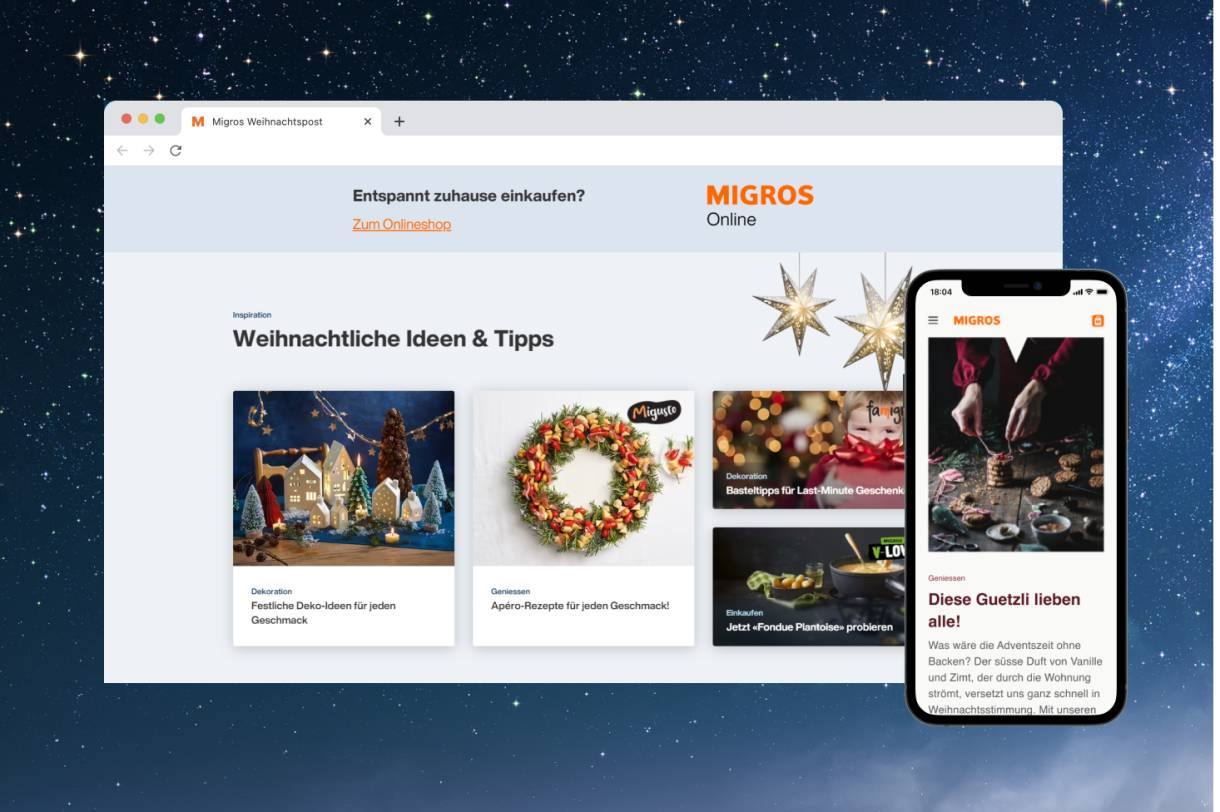 Migros Christmas Mail