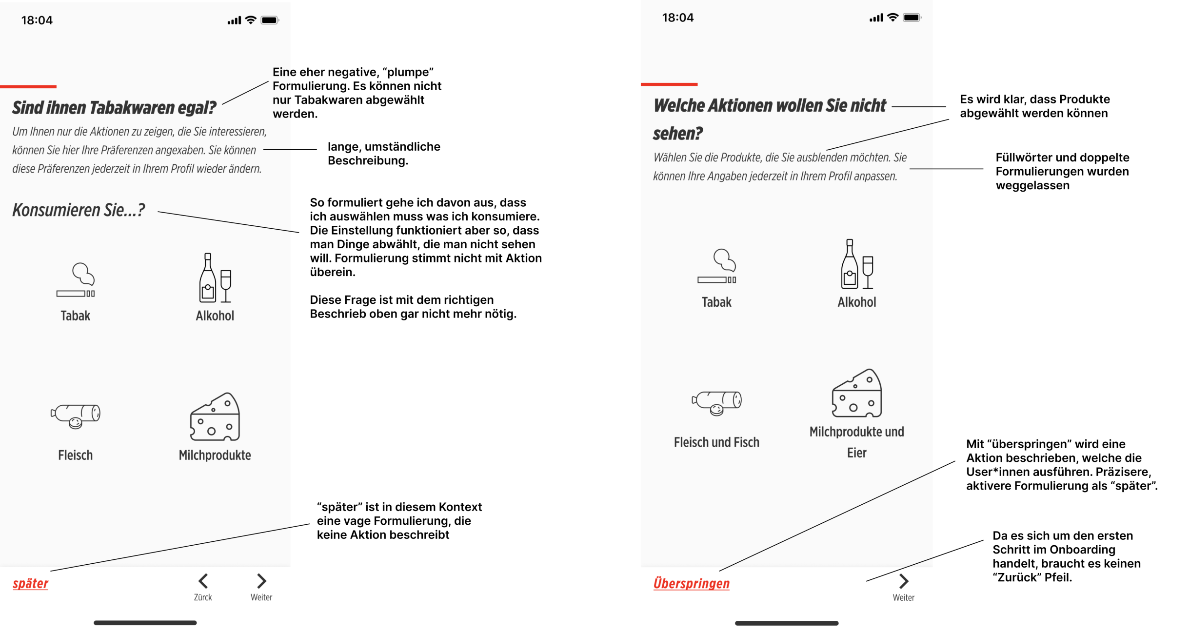 UX writing: guidelines for good UX texts | Apps with love Blog