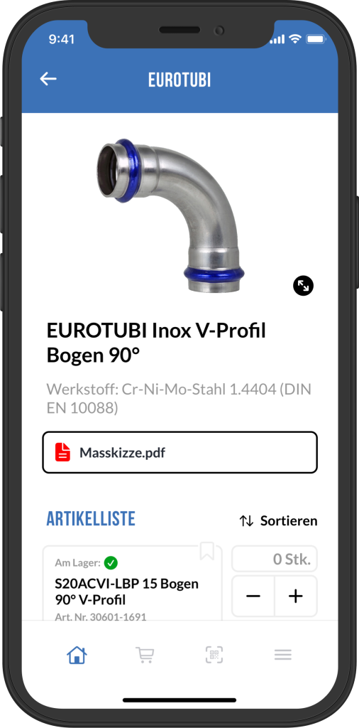 Detailansicht Eurotubi