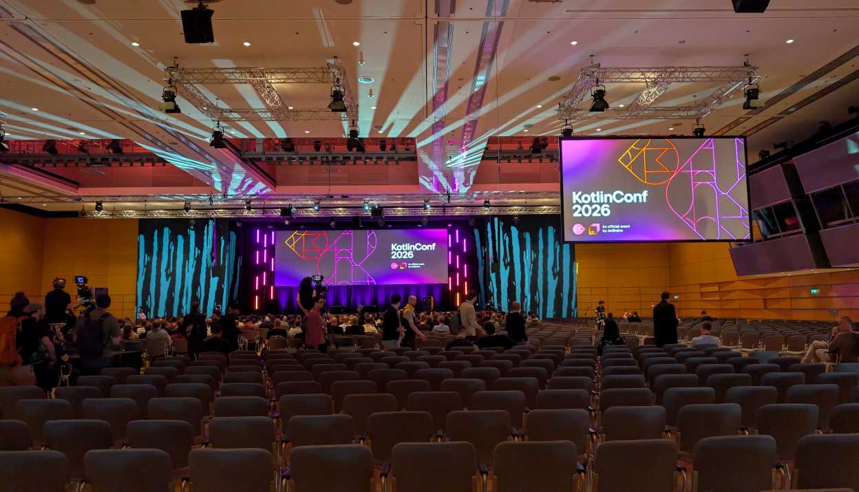 Kotlinkonf Bühne