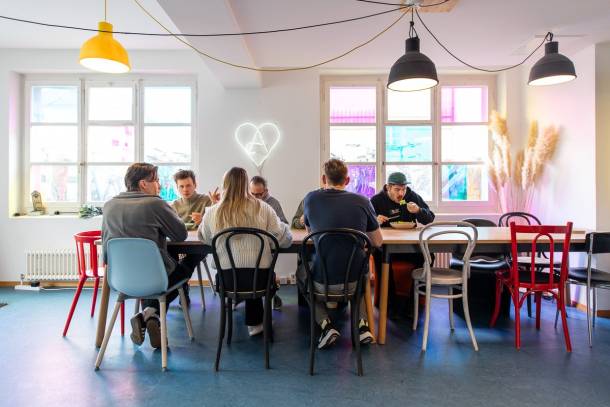 Lunch in the Apps with love office in Bern