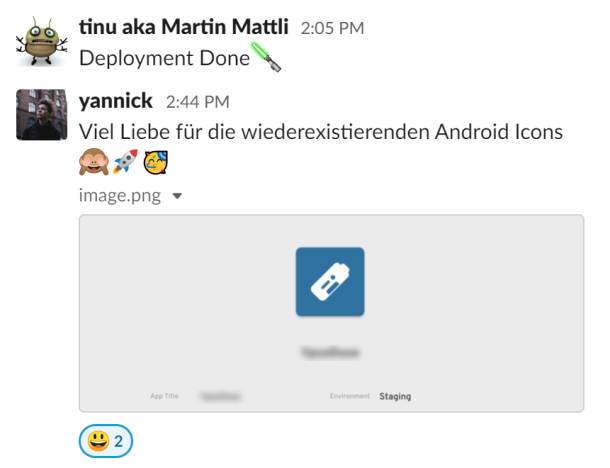 Android App Icons werden im Updraft Dashboard wieder korrekt dargestellt.