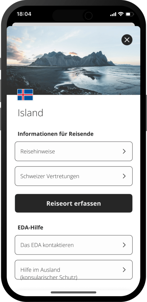 Reisehinweise für einzelne Länder